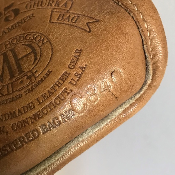 *SOLD* Ghurka Vintage The Examiner Bag No. 5 - Picture 7 of 8